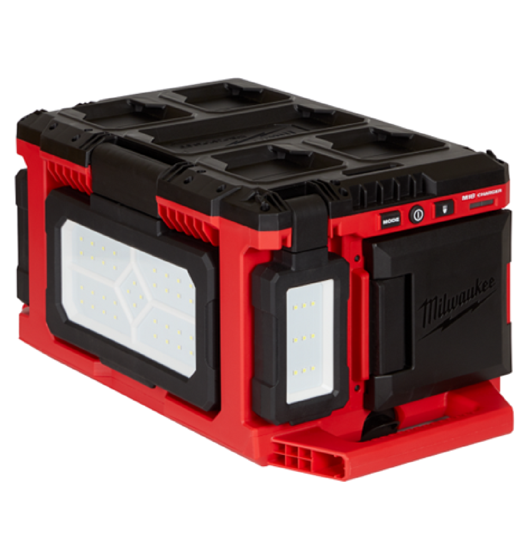 MILWAUKEE 18V PACKOUT Light & Charger 3000 LUMENS TRUEVIEW Output M18 POALC-0 ASIA BARE UNIT